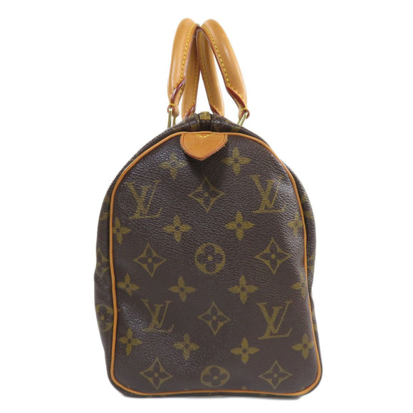Louis Vuitton Speedy 25 Shoulder Bag Monogram Canvas - Picture 3 of 9
